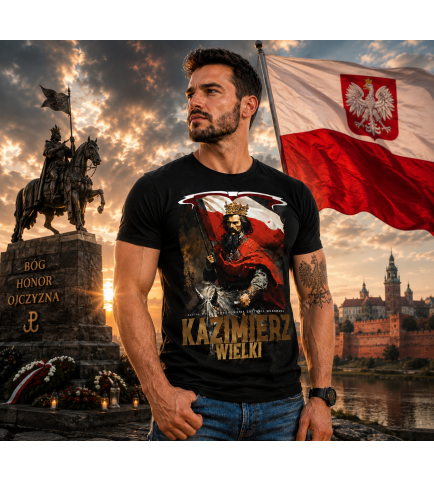 KOSZULKA  KAZIMIERZ WIELKI
